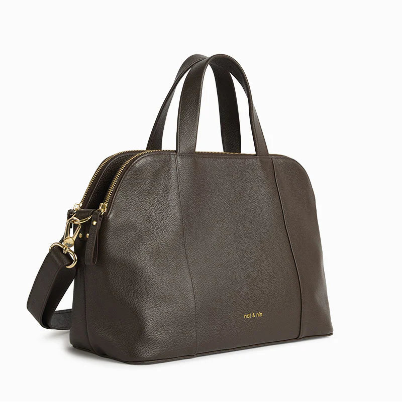 Sac à main - Jeanne Ébène grainé