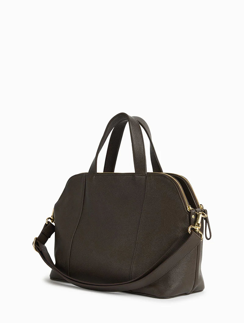 Sac à main - Jeanne Ébène grainé