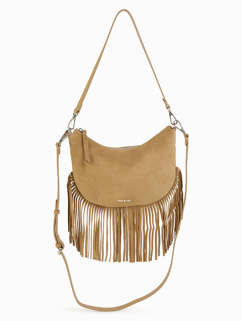 Sac bandoulière - Lune Franges Sahara