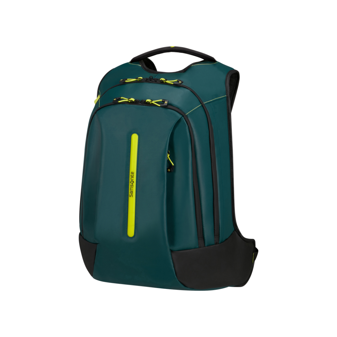 Sac à dos - ECODIVER 17.3" Dark Teal/Lime