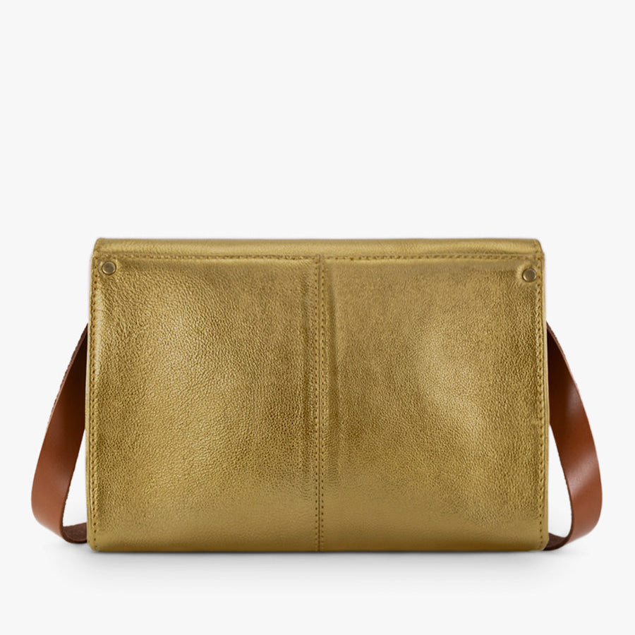 Sac Bandoulière - L'Indispensable - Bronze