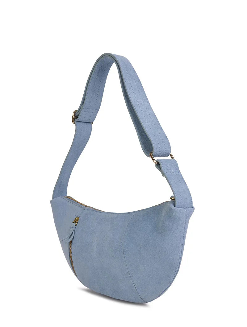 Sac banane - Luce Bleu plume