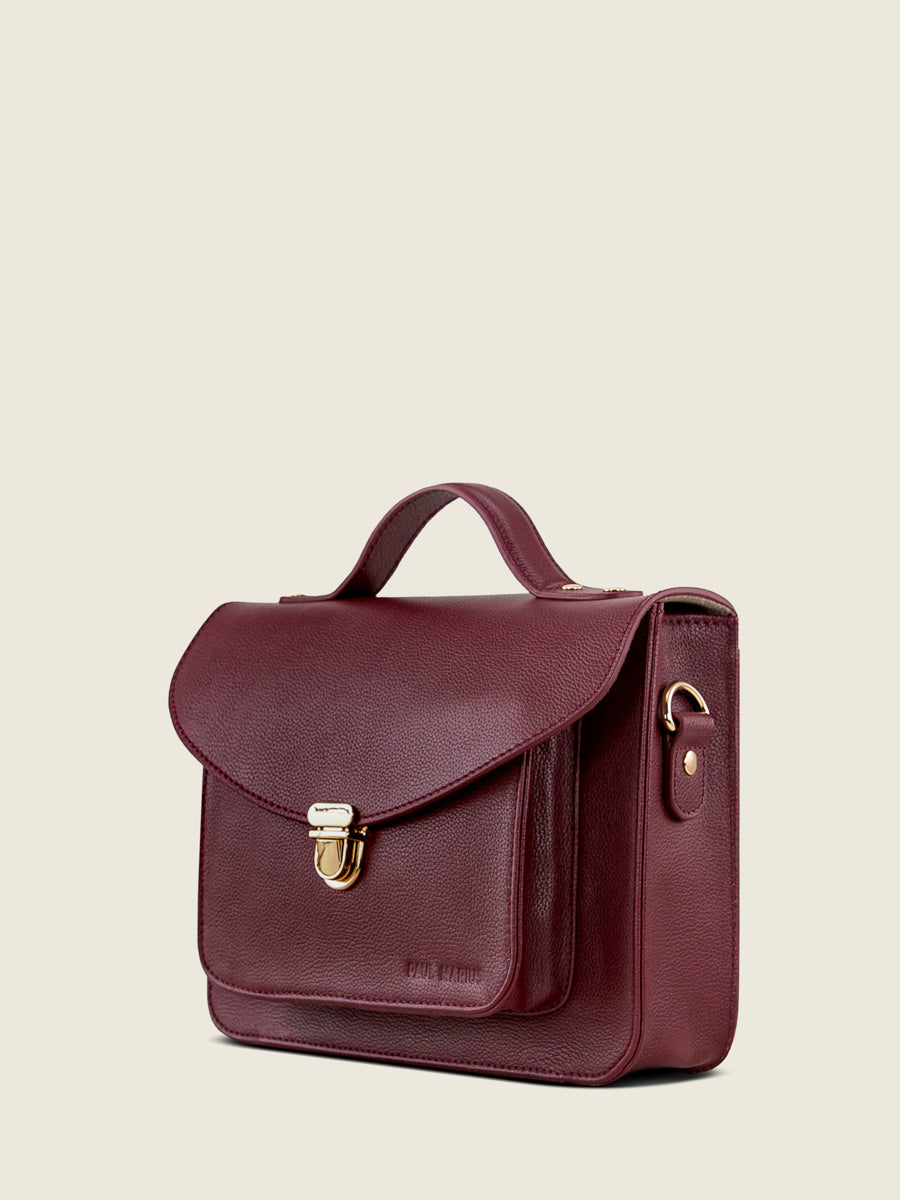 Sac Bandoulière - Mlle George 2 - Pourpre