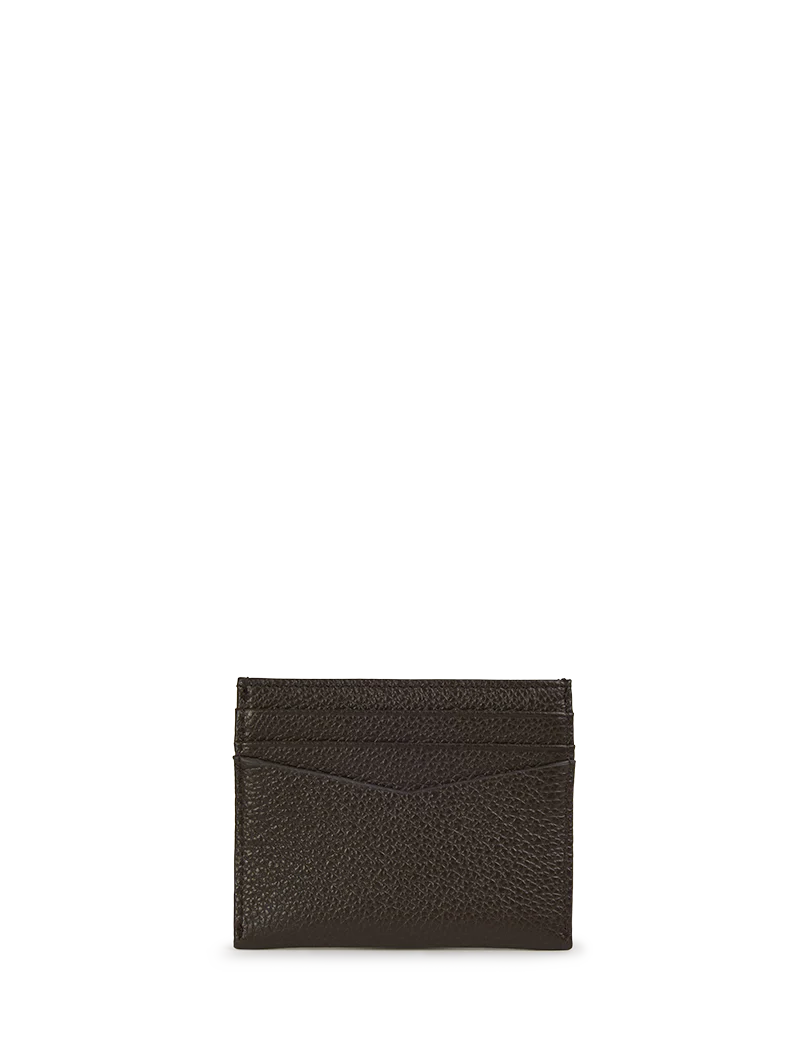 Porte cartes - Many Ébène grainé