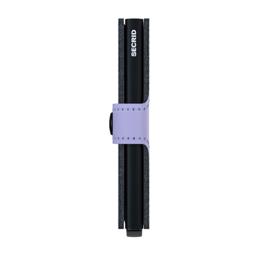 Porte cartes RFID - Miniwallet Matte Lila Black