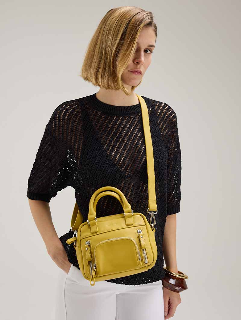 Sac à main - Micro Macy Jaune Soleil