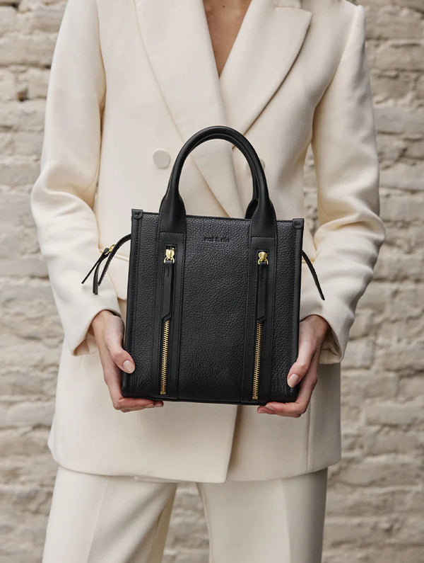 Sac à main - Mini Opéra Noir Grainé