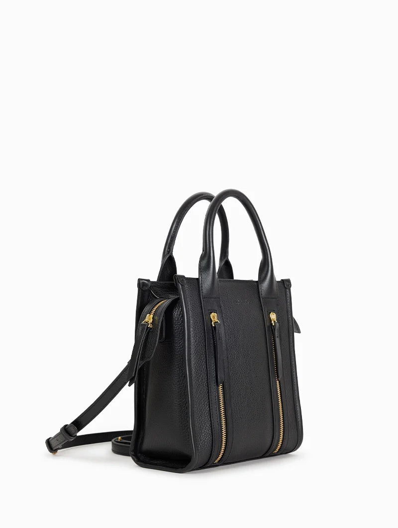 Sac à main - Mini Opéra Noir Grainé