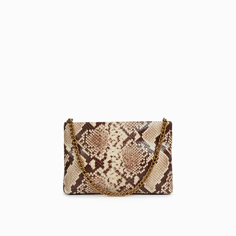 Sac à main - Molly Python beige