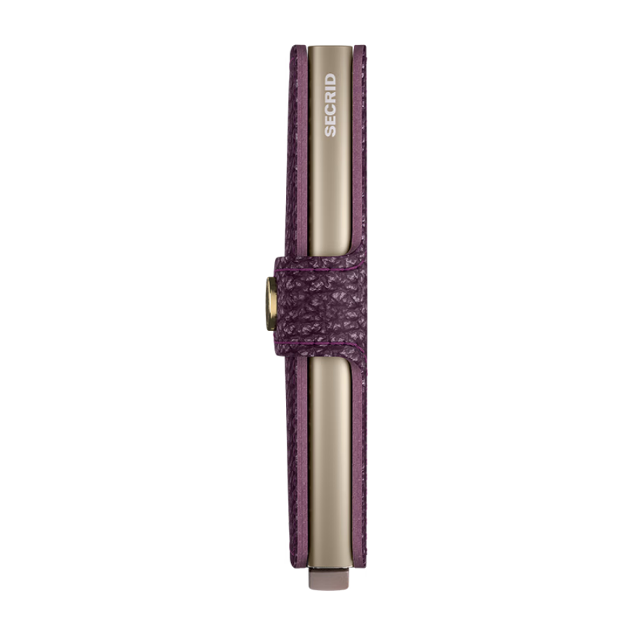 Porte cartes RFID - Miniwallet Pebble Grape