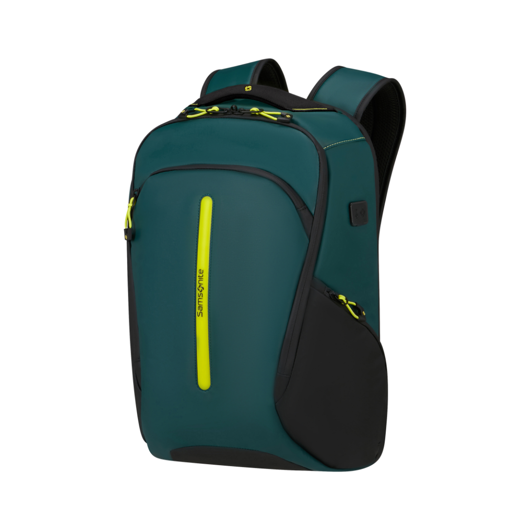 Sac à dos - ECODIVER 15.6" Dark Teal Lime