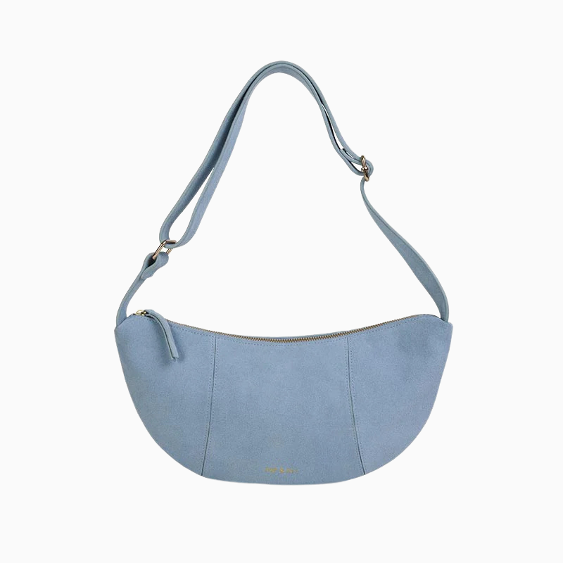 Sac banane - Luce Bleu plume