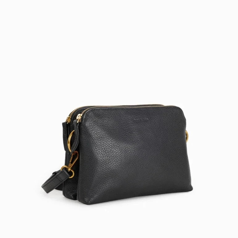 Sac bandoulière - Nael Noir grainé