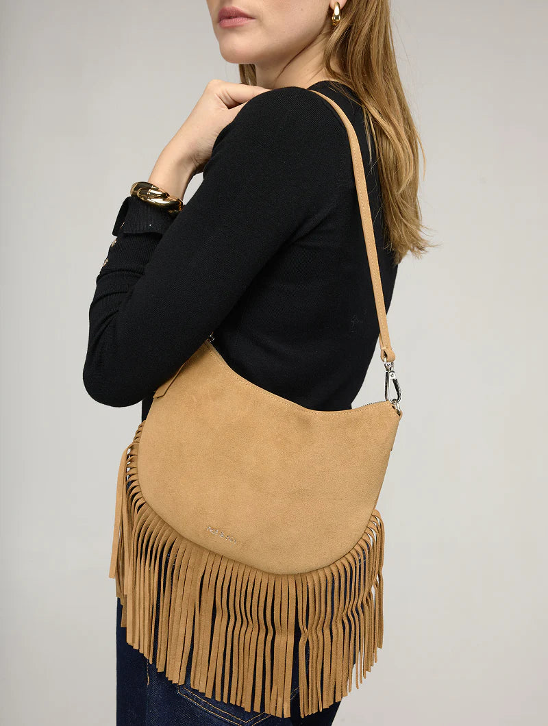 Sac bandoulière - Lune Franges Sahara