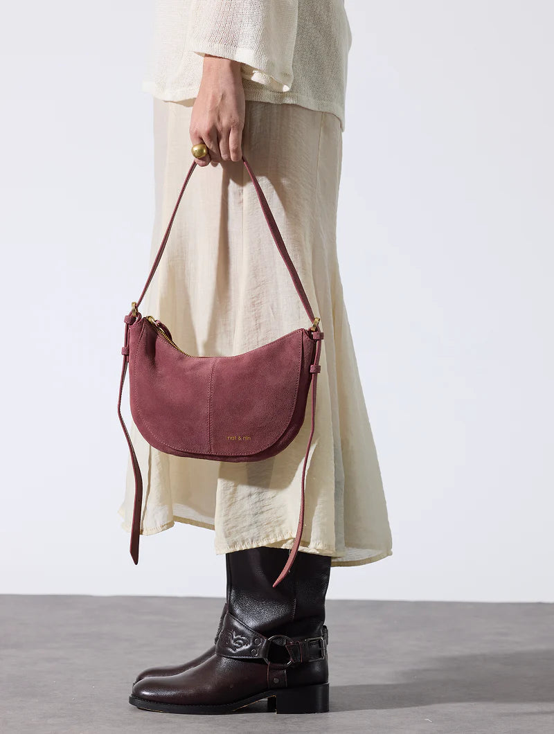 Sac bandoulière - Mini Rodéo Bois de Rose