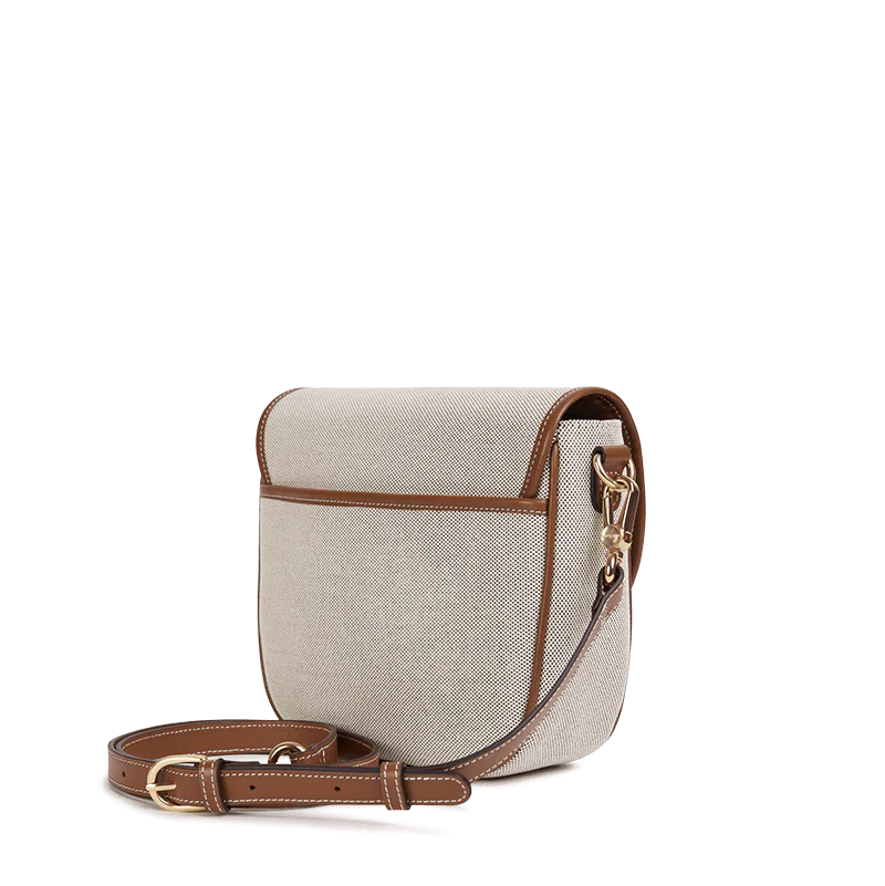 Sac Bandoulière - Olivia Toile Noisette