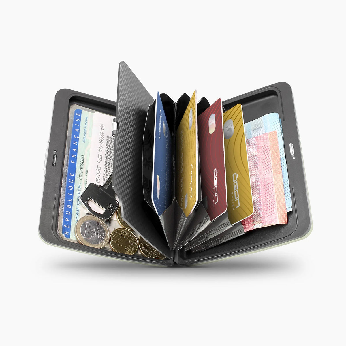 Portefeuille - RFID Smart Case V2 Large Opium Black