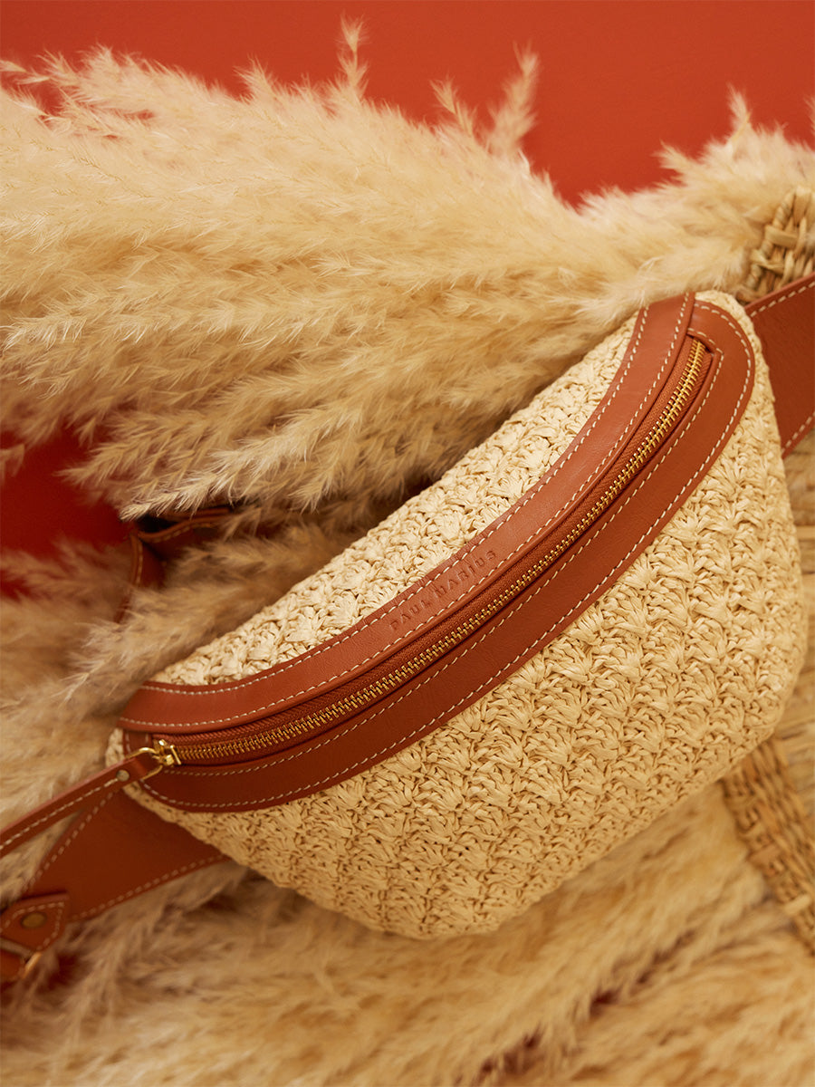 Sac Banane - La Banane - Naturel/ Cognac