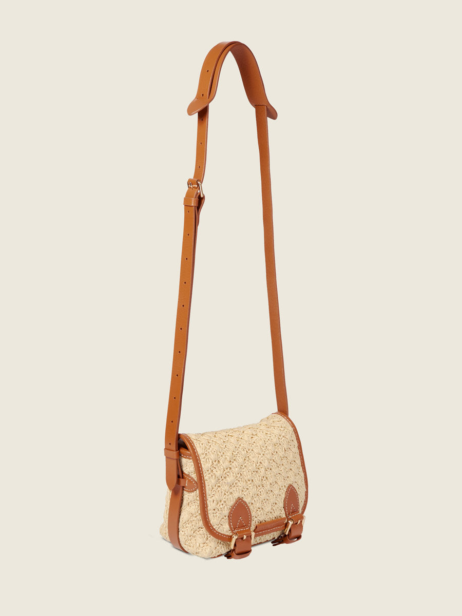 Sac Bandoulière - Loulou S - Naturel/Cognac