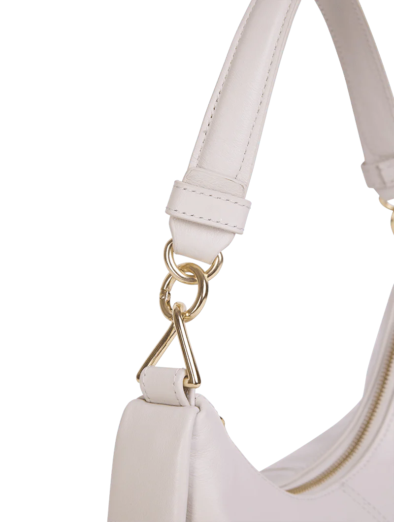 Sac baguette - Rejina Blanc Argile