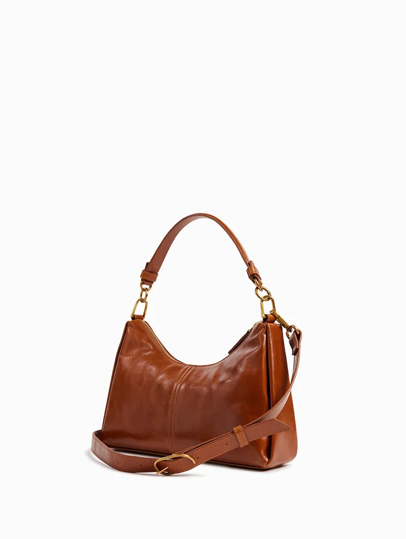 Sac baguette - Rejina Cognac