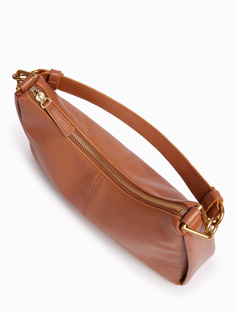 Sac baguette - Rejina Noisette grainé