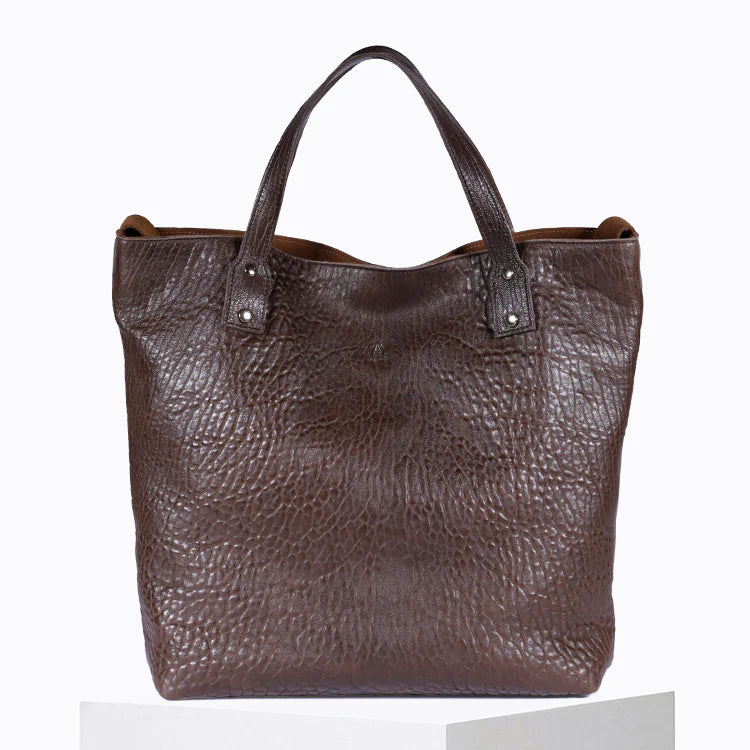 Sac Cabas - Ruban Bubble Brun