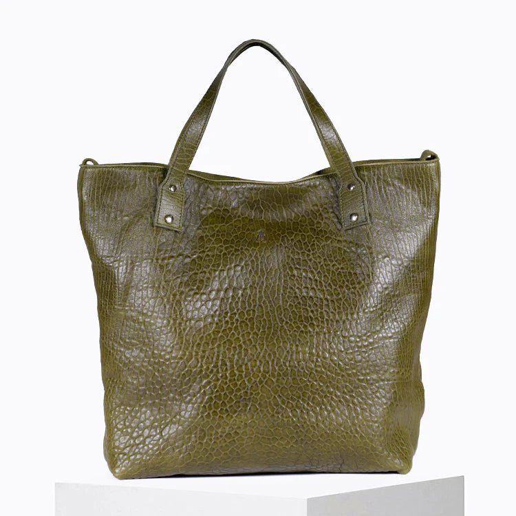 Sac Cabas - Ruban Bubble Olive