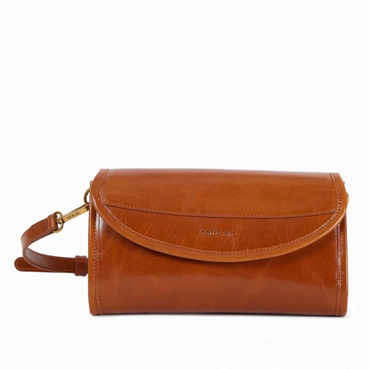 Pochette bandoulière - Sasha Cognac