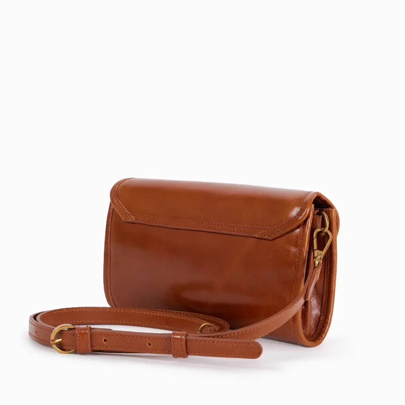 Pochette bandoulière - Sasha Cognac