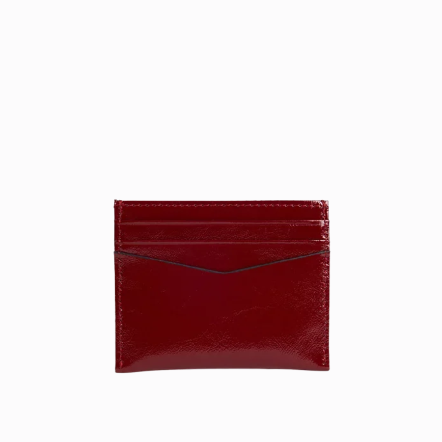 Porte cartes - Many Rouge Glacé