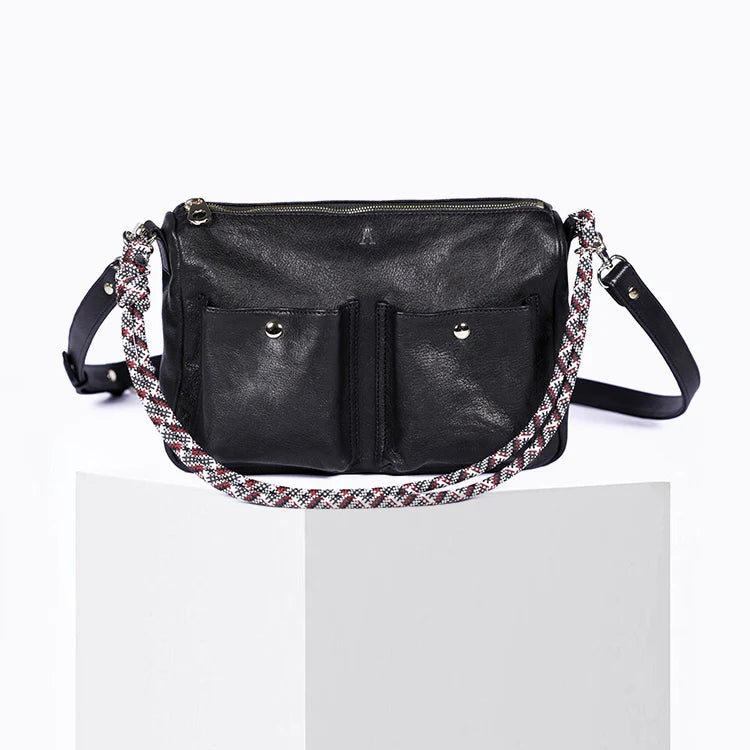 Sac bandoulière - Système wash noir