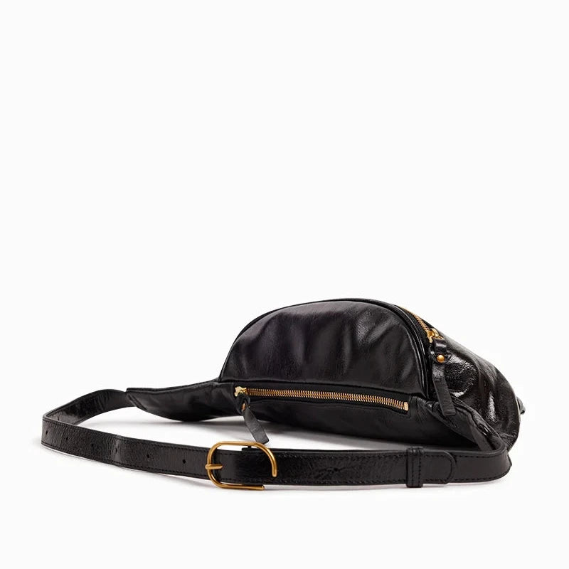 Sac banane - Tracy Noir glacé