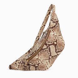 Sac banane - Tracy Python Beige