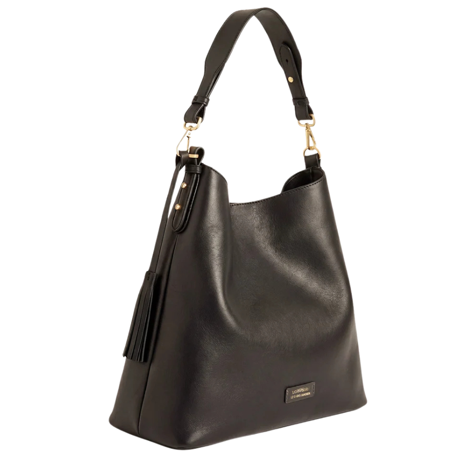 Sac Hobo Cuir Lisse - Sharon Coffee