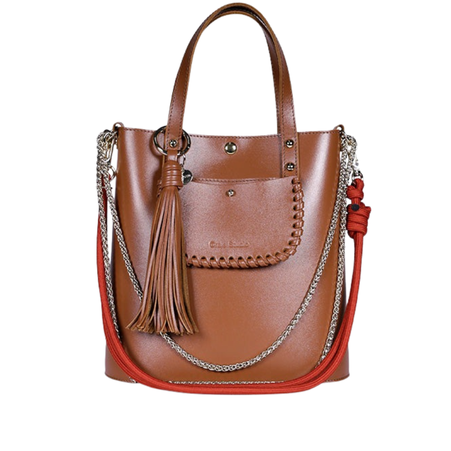 Sac bandoulière / Sac seau - Grand Ame Tan