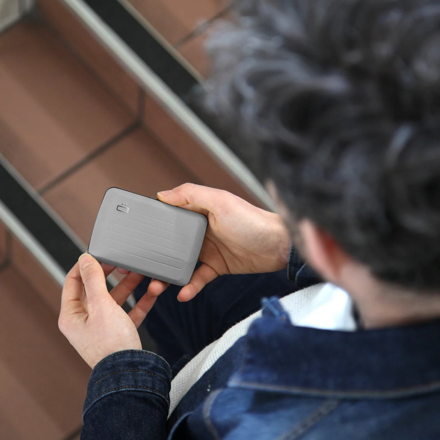 Portefeuille - RFID Smart Case V2 Stone Grey