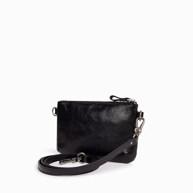 Pochette bandoulière - Vicky 2 Noir Glacé