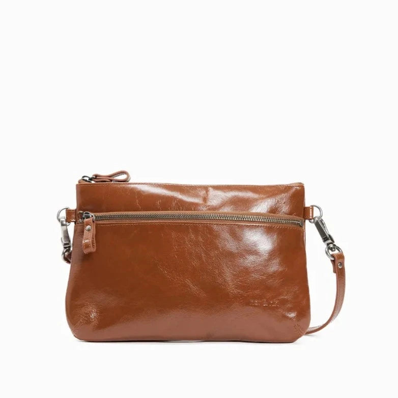 Pochette bandoulière - Vicky Cognac