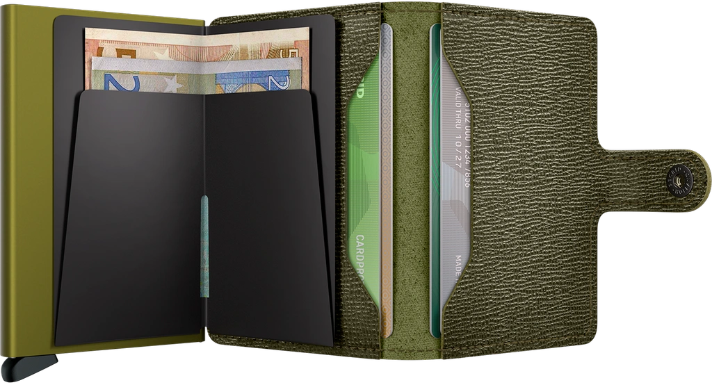 Porte cartes RFID - Miniwallet Crisple Kelp