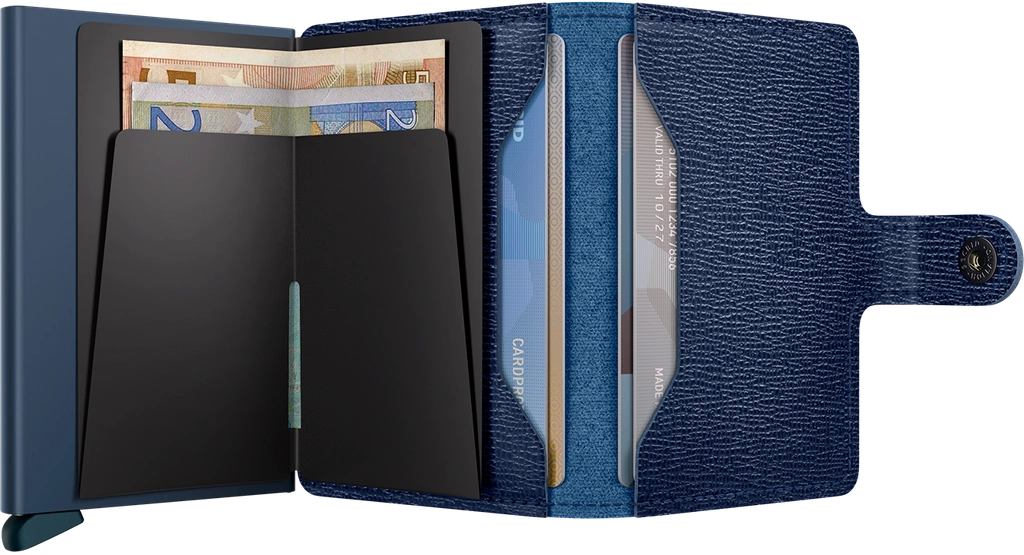 Porte cartes RFID - Miniwallet Crisple Navy