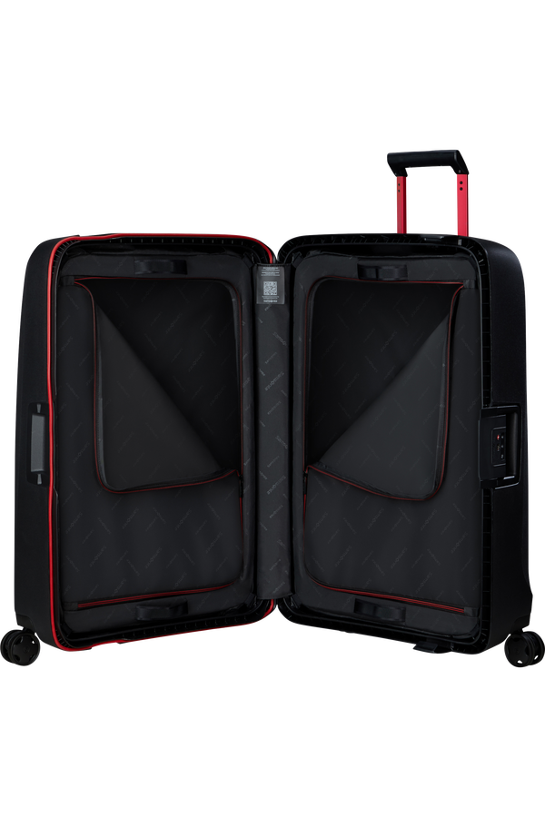 Valise 4 roues -  Essens 75cm  Charcoal / Red