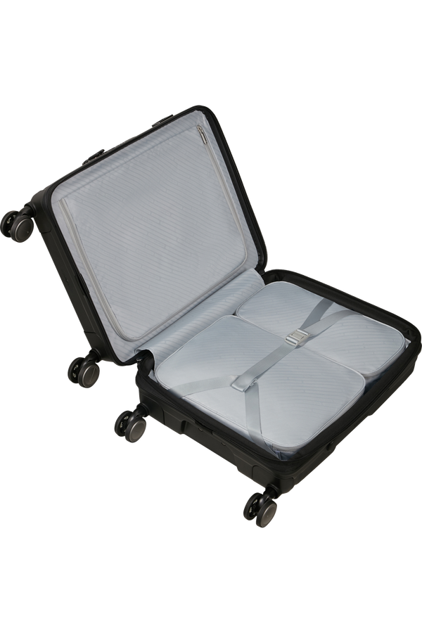 Valise cabine 4 roues -  Paralux 55cm Extensible - Black