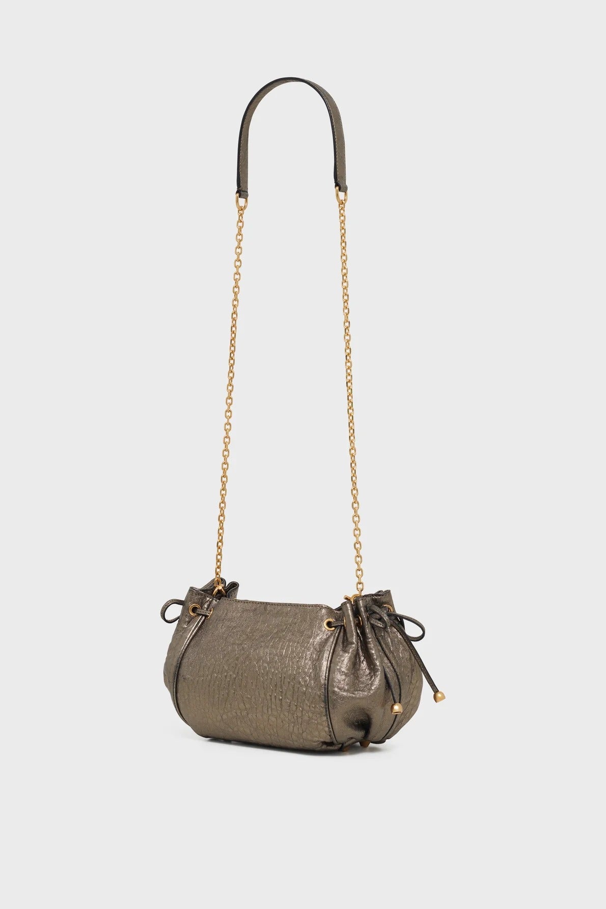 Sac à main  - Le Mini Dany 24H Bubble Métallisé Bronze
