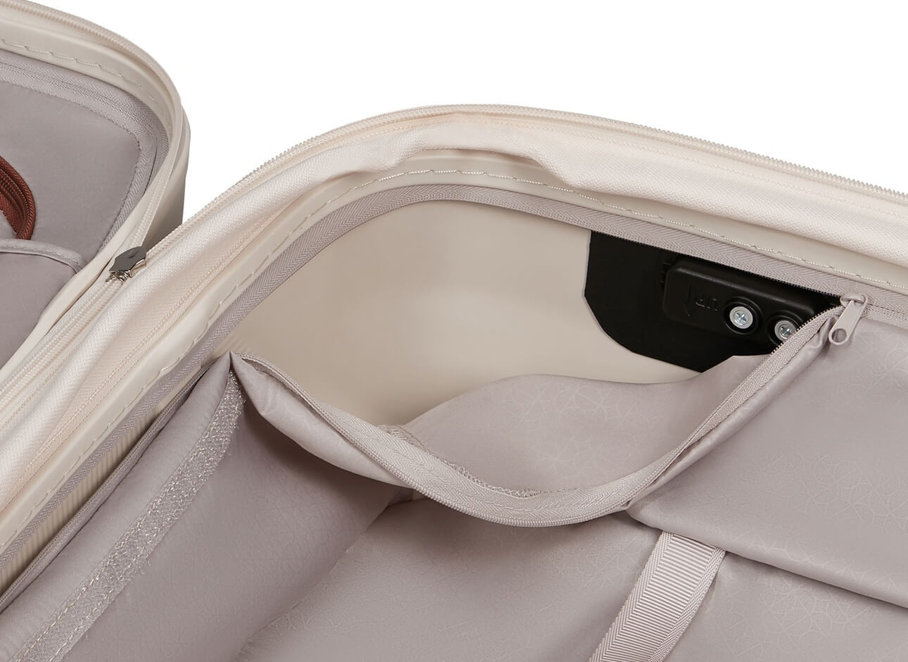 Valise cabine 4 roues -  Image 55cm Ivory easy access