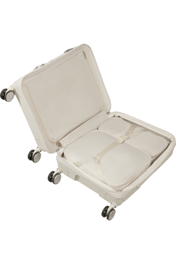 Valise cabine 4 roues -  Paralux 55cm Extensible - Stone Grey