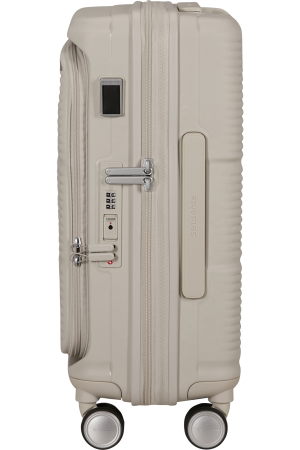 Valise cabine 4 roues -  Paralux 55cm Extensible - Stone Grey