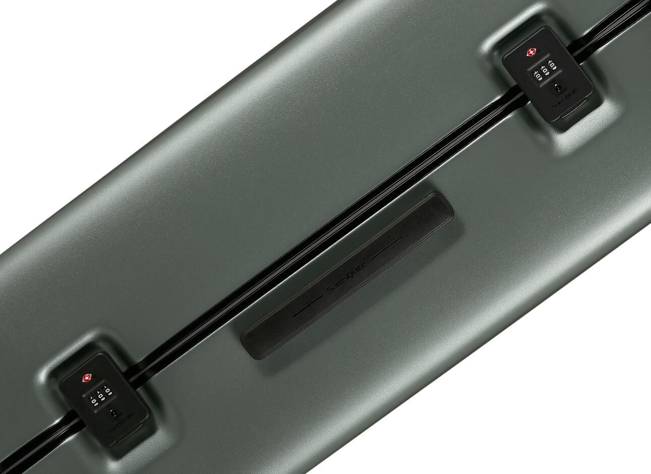 Valise Cabine 4 roues 55 cm -  Focus - Matt Sage Kaki