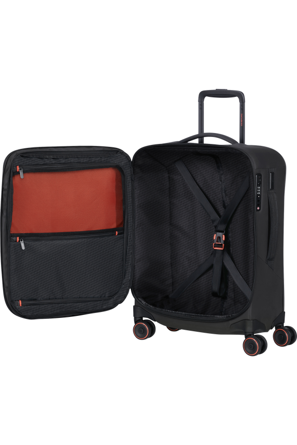 Valise Cabine 4 roues- Glazed Black 55cm