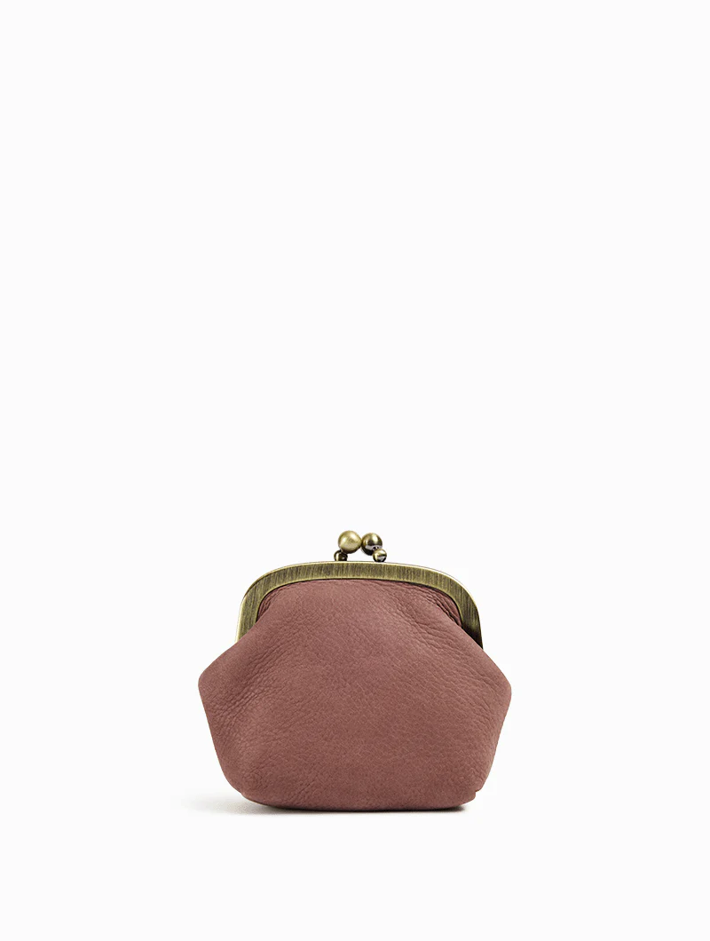 Porte monnaie - Mini Bibi Bois de Rose